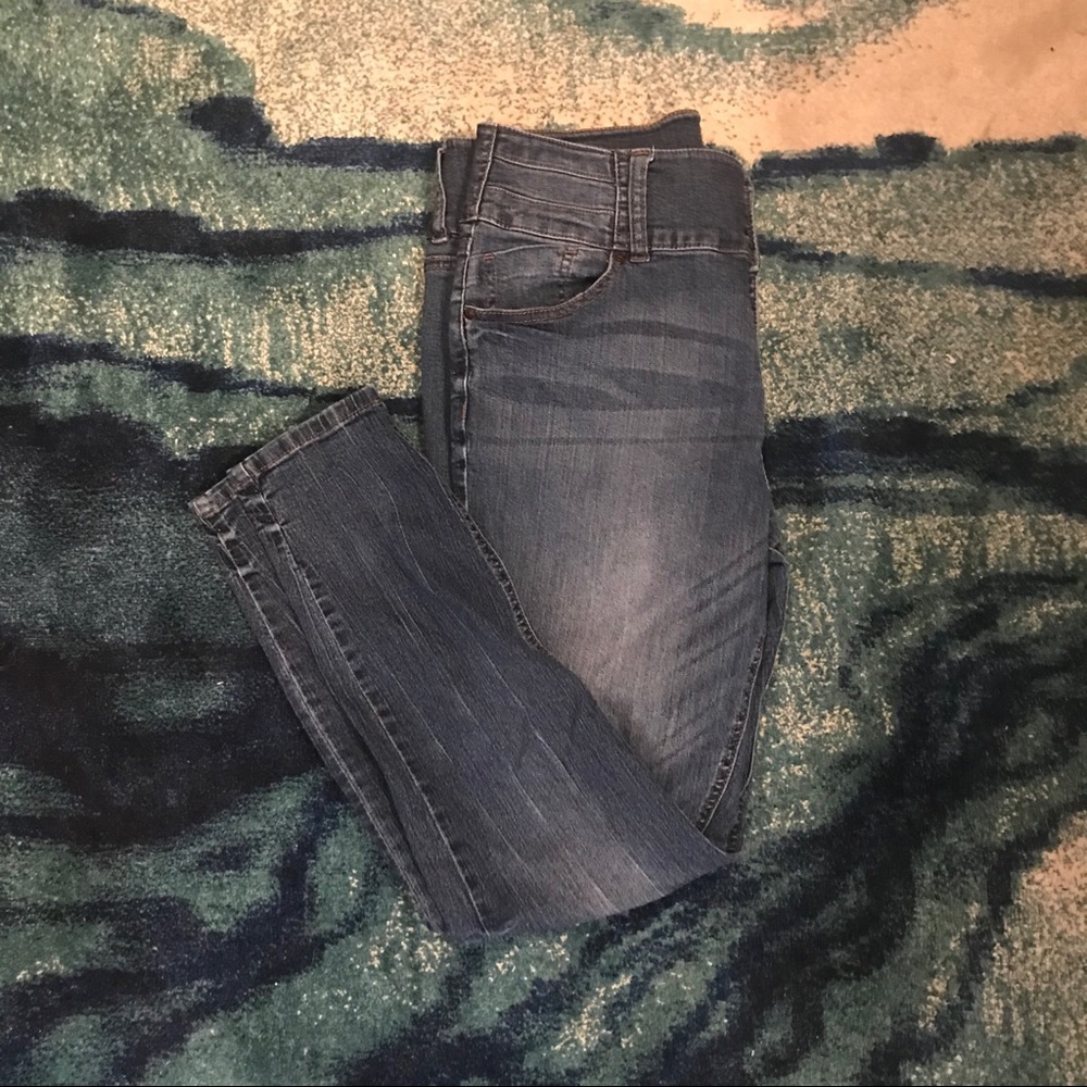 Blue spice high waisted skinny jeans jeggings